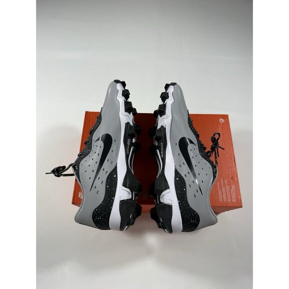 New Men’s Size 14 Grey Nike Alpha Huarache 4 KYSTN Baseball Cleats DJ6524 002 - Picture 6 of 10